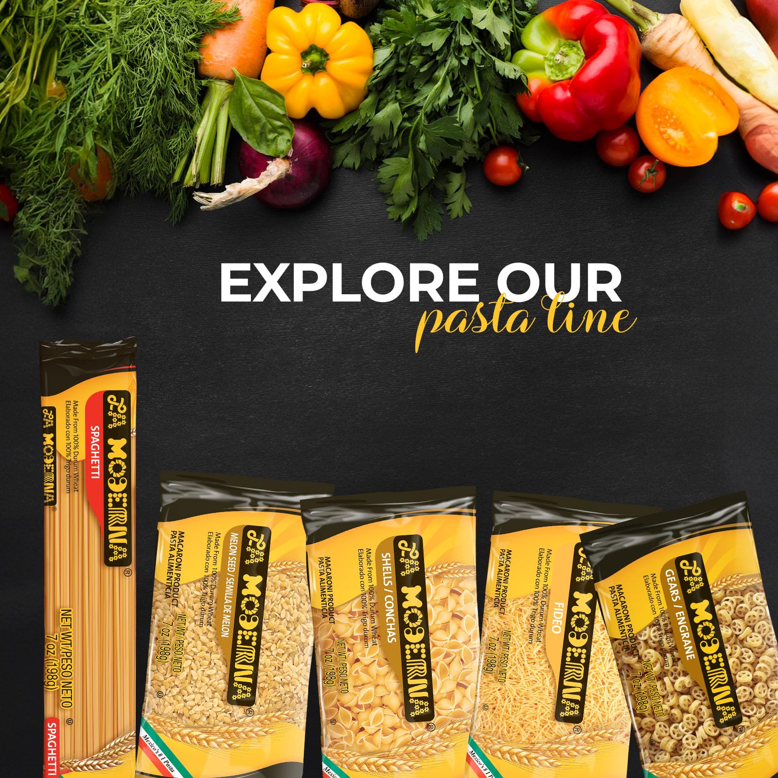 La Moderna heritage since 1920, a trusted family favorite.