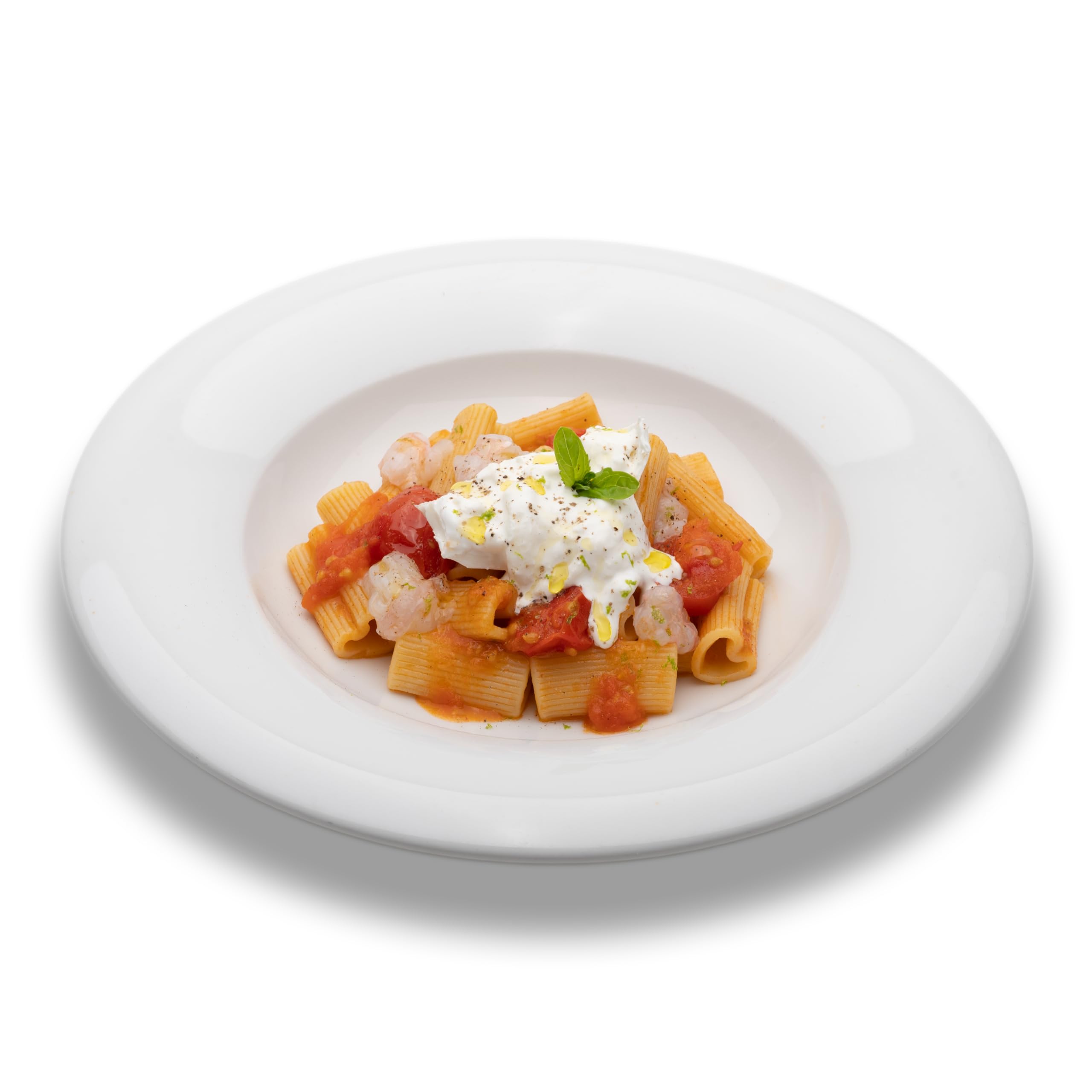 La Molisana Rigacuore N.1000 served with sauce highlights heart shapes and charm