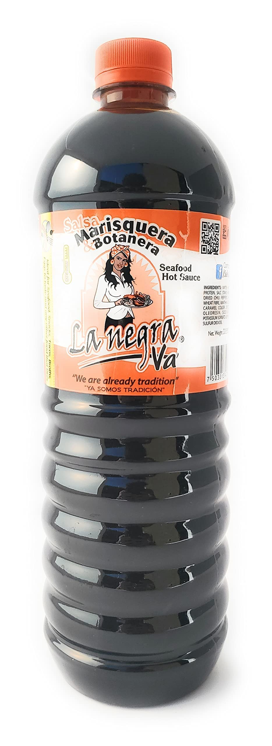 La Negra Va botanera jar closeup ready to season soups