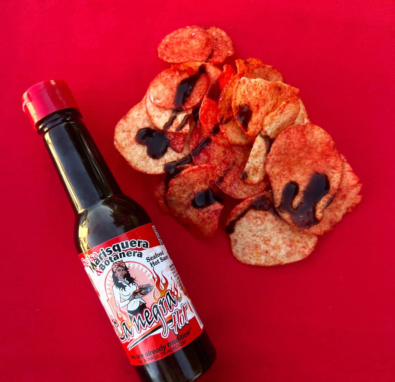 La Negra Va hot salsa marisquera botanera from Los Mochis, Sinaloa.