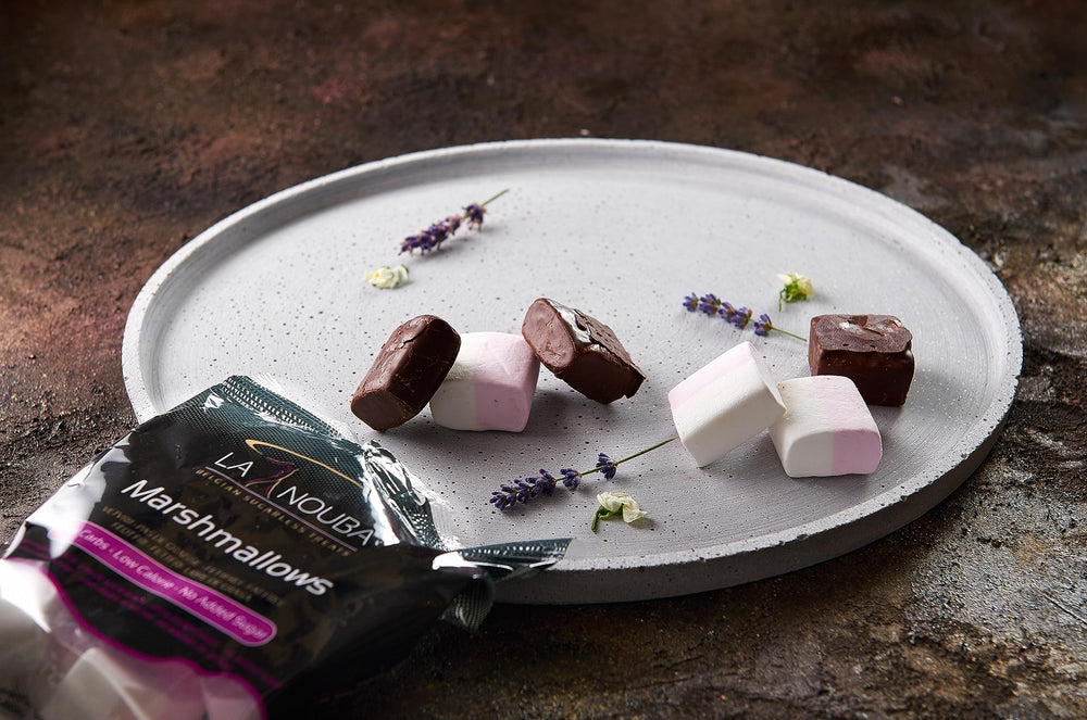 La Nouba Sugar Free Marshmallows gluten-free dessert option.