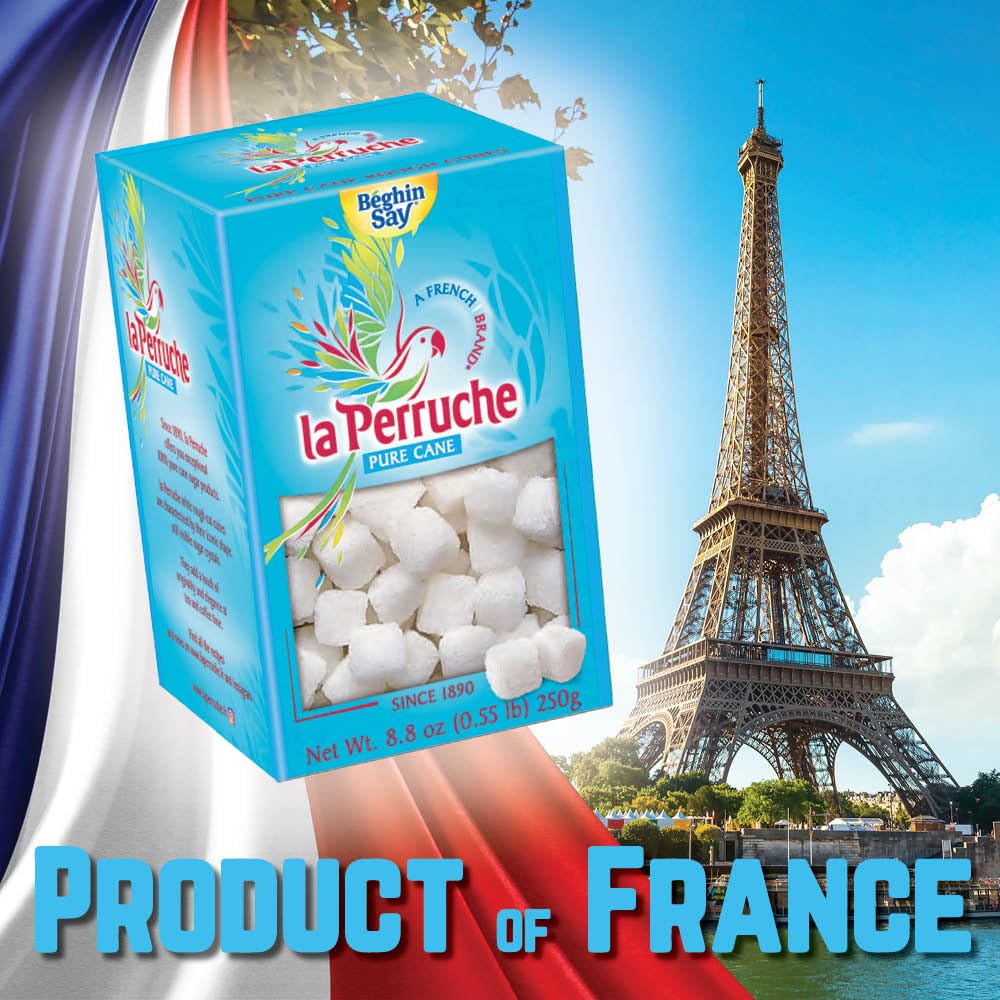 La Perruche sugar cubes for champagne, subtle sparkle and measured sweetness.