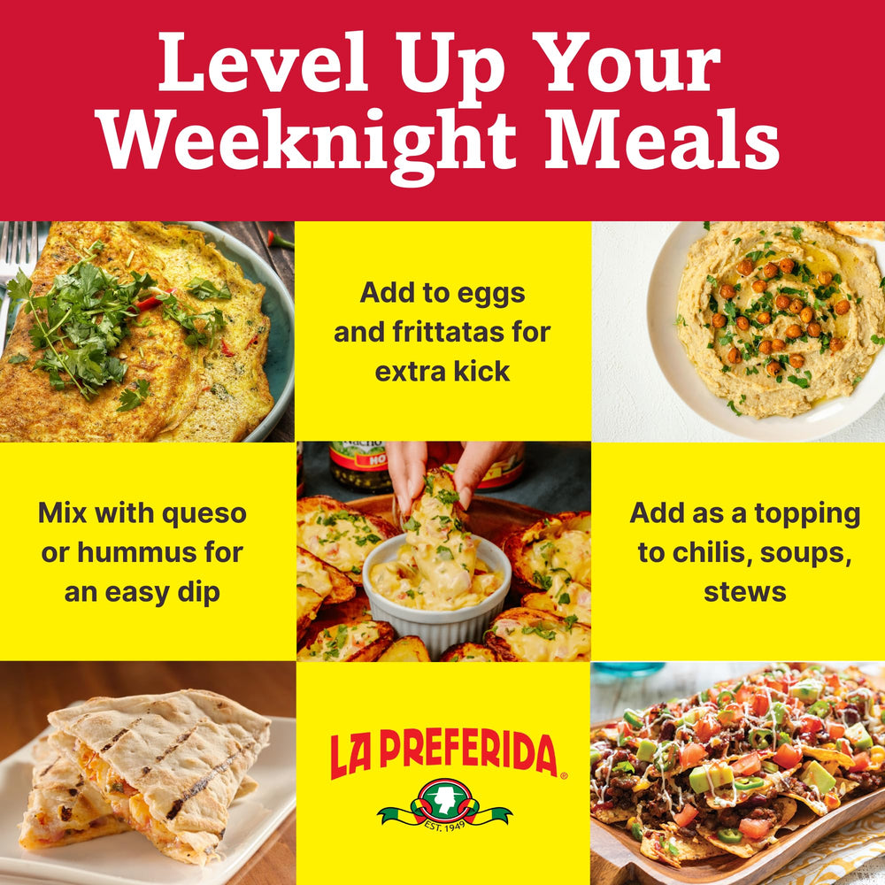 LA PREFERIDA nacho cheese dip idea with fire-roasted peppers