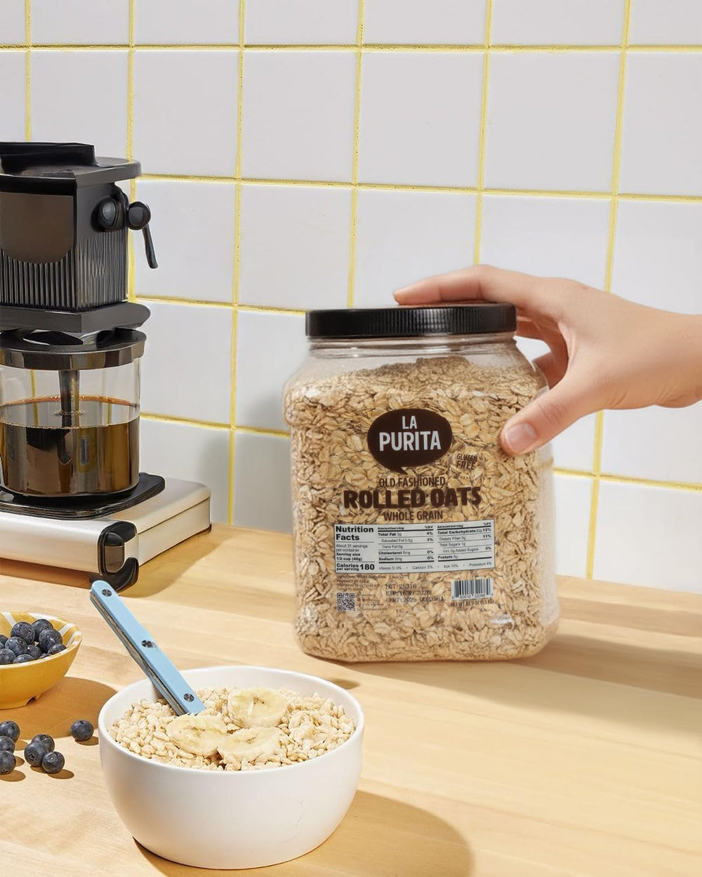 La Purita granola batch ready for wholesome family snacking