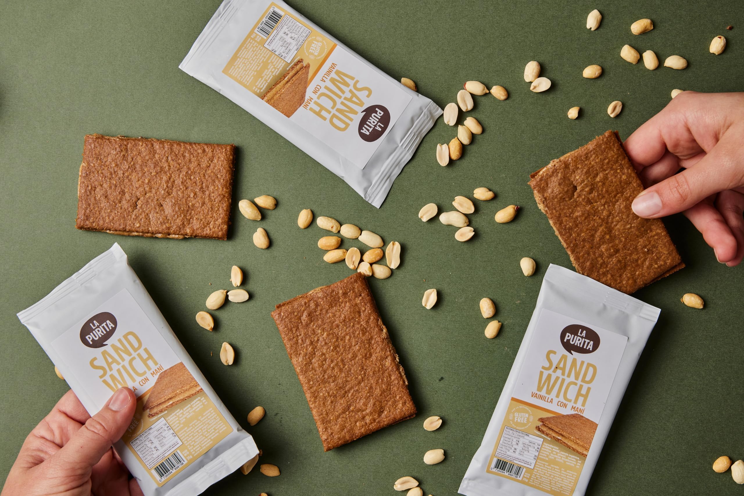 La Purita handmade small-batch cookies ensure freshness.