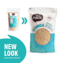 La Purita Quinoa Pops in a bowl, ready as a crunchy topping.