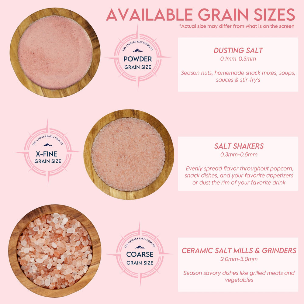 Salt rim with Kashmir pink salt for beverages