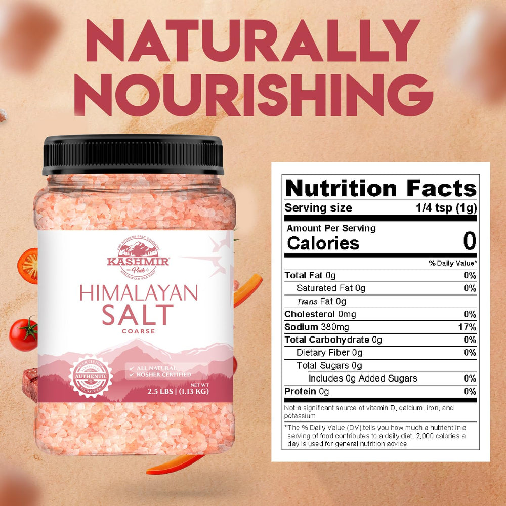 LA SALT CO Kashmir Pink Himalayan salt crystal closeup highlights natural color and mineral richness.