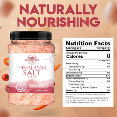 LA SALT CO Kashmir Pink Himalayan salt crystal closeup highlights natural color and mineral richness.