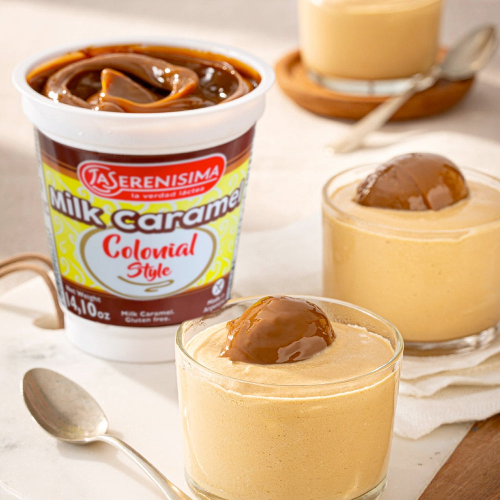 La Serenisima Dulce de Leche ingredients include milk and cane sugar.