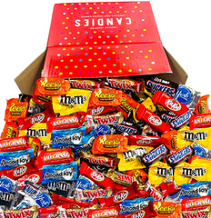 LA Signature all-chocolate variety box with assorted chocolates, perfect for party favors.