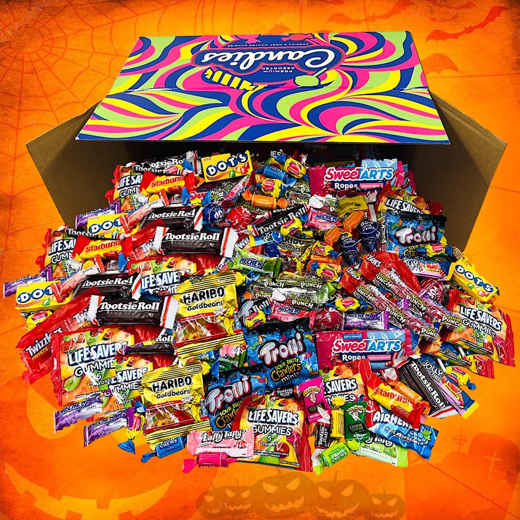 LA Signature classic candy variety spread showing colorful wrappers for celebrations