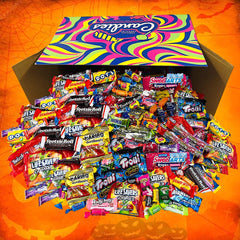 LA Signature classic candy variety spread showing colorful wrappers for celebrations