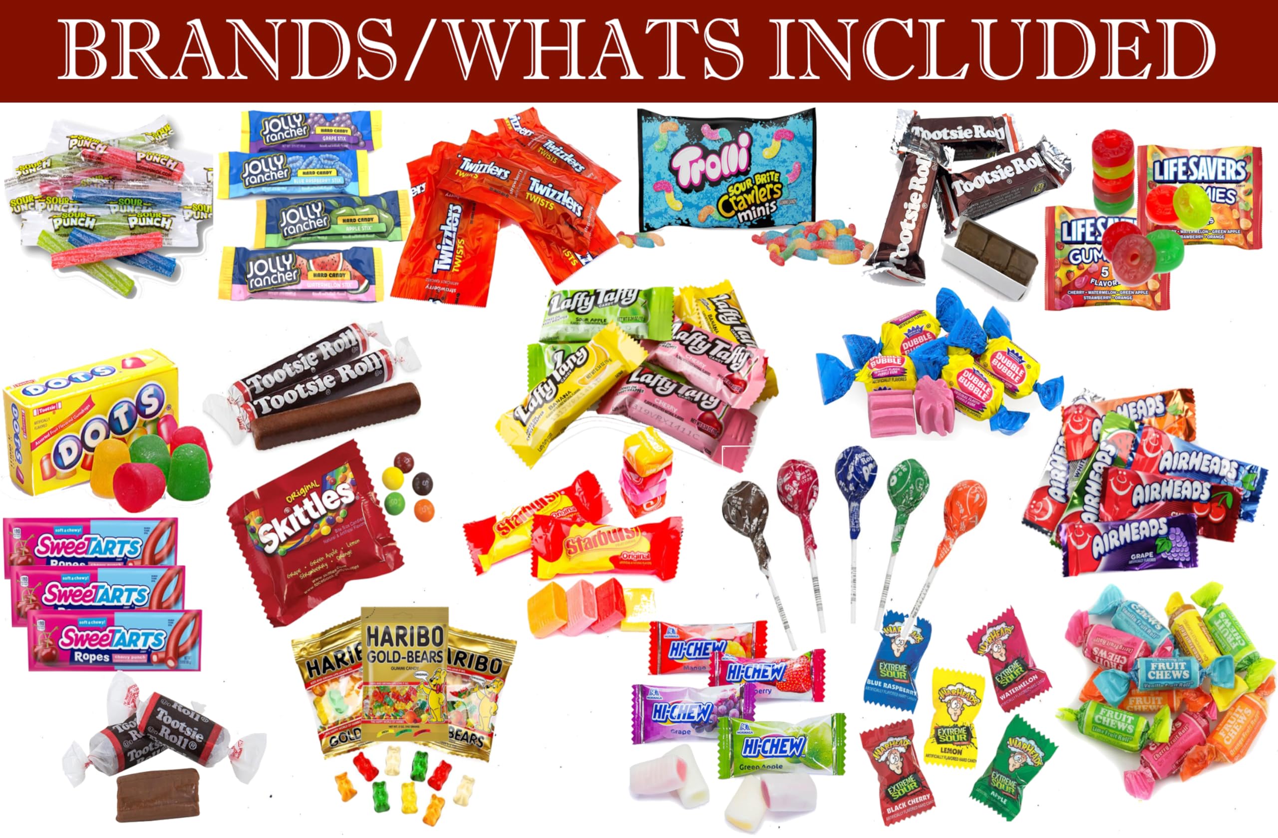 LA Signature individually wrapped candies close-up highlighting freshness and grab-and-go snacks
