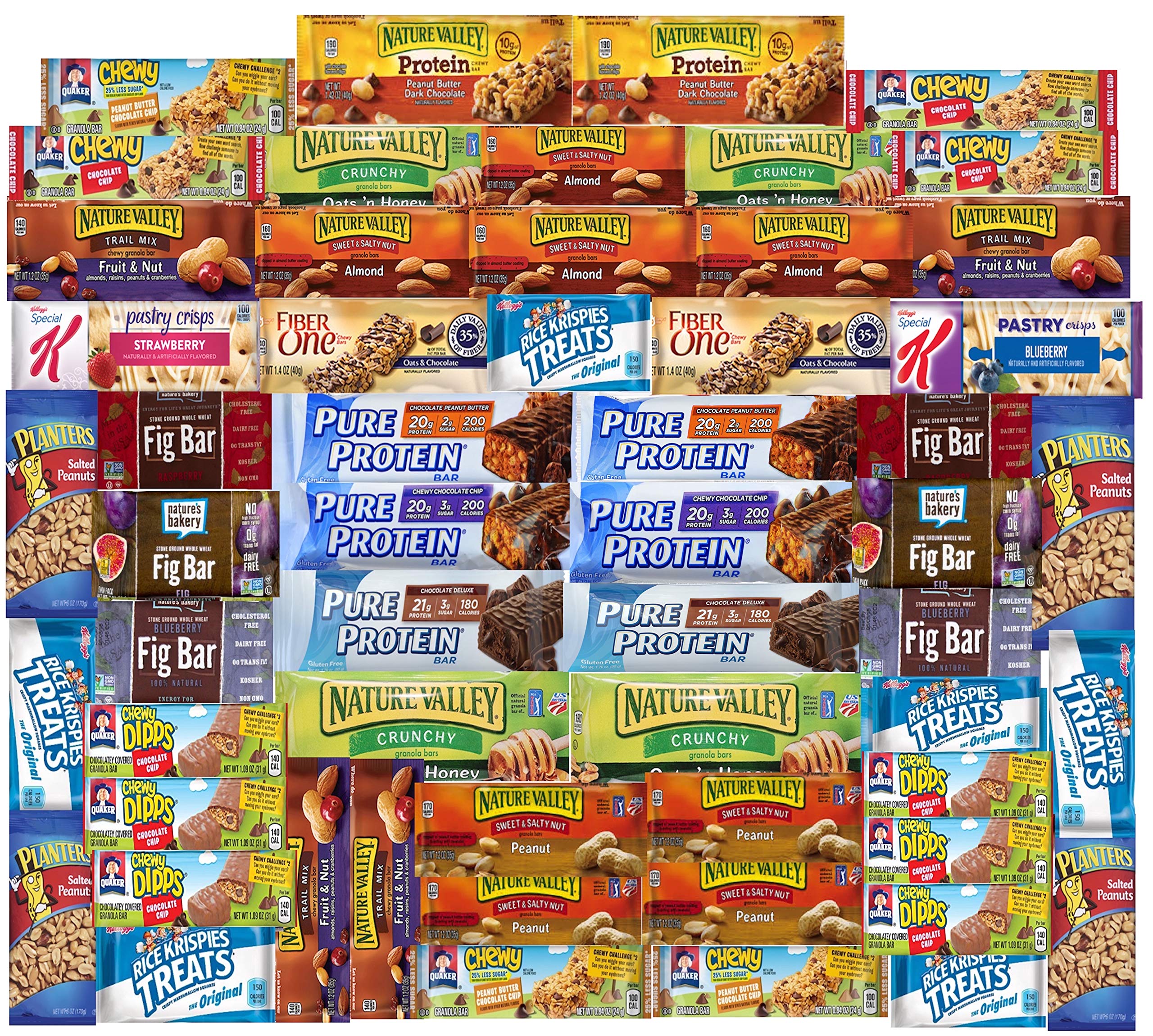 LA Signature Ultimate Healthy Fitness Box with protein bars for on-the-go fueling and post-workout snacking.