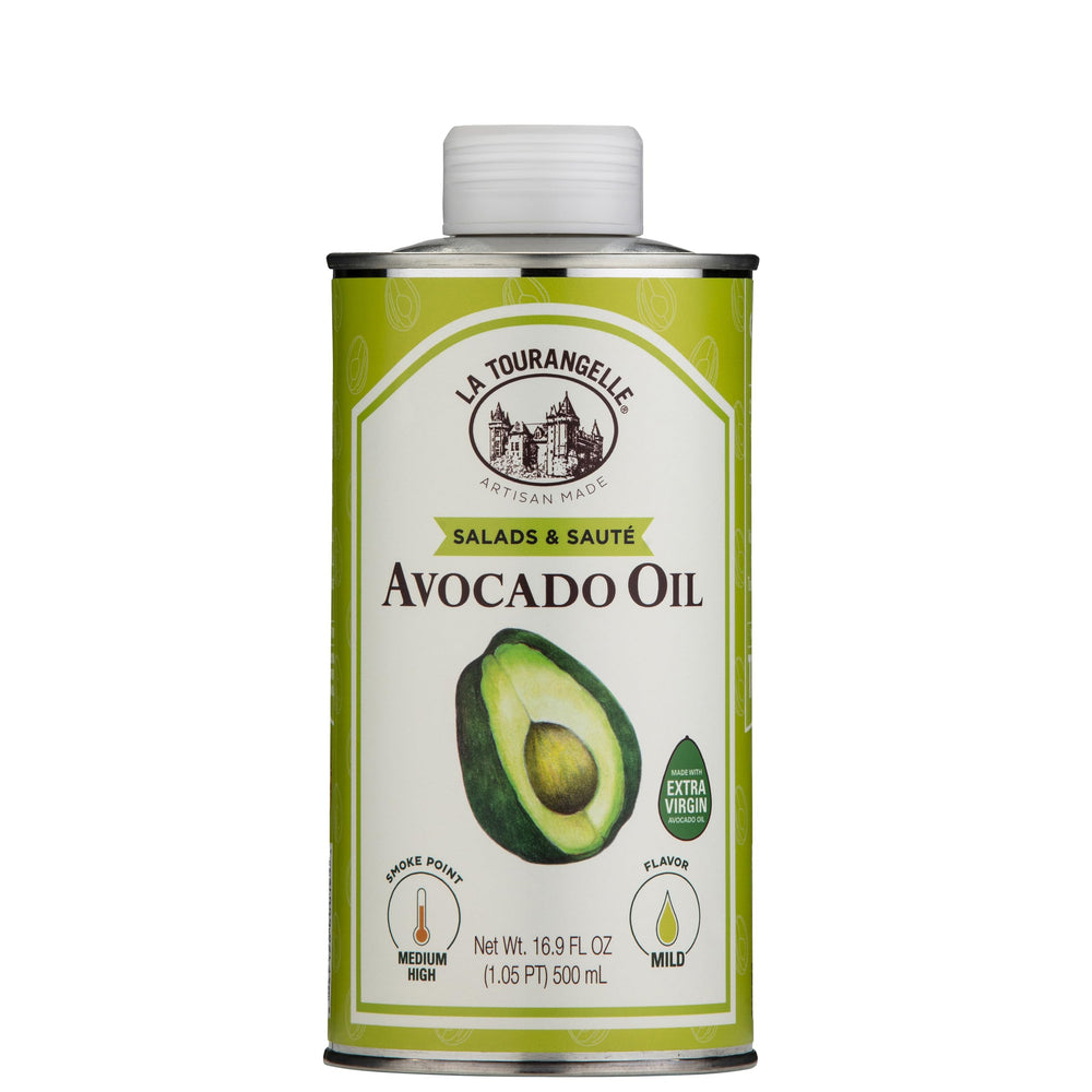 La Tourangelle Avocado Oil emerald bottle for vibrant salad dressings.