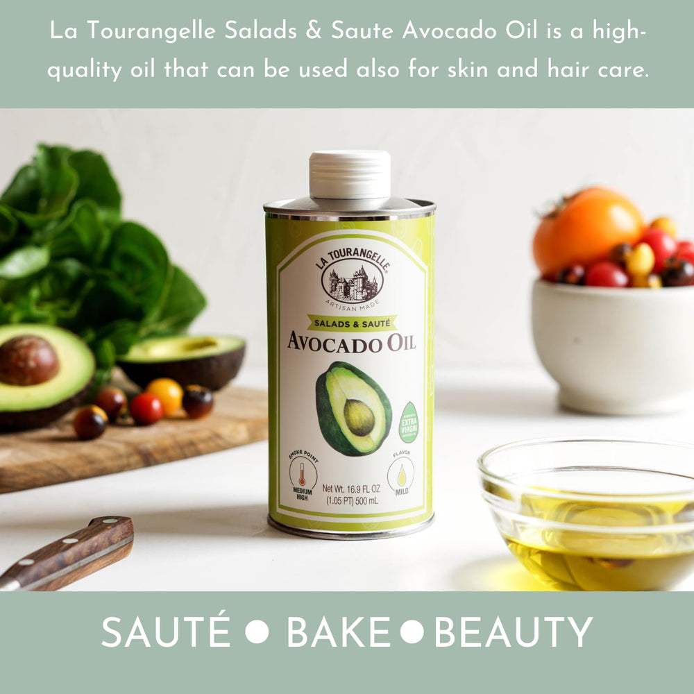 Roasted vegetables with La Tourangelle Avocado Oil for a rich finish.
