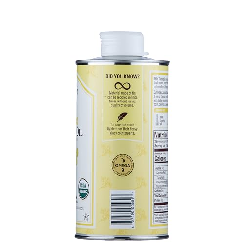 La Tourangelle canola seeds closeup highlighting non-GMO sourcing.