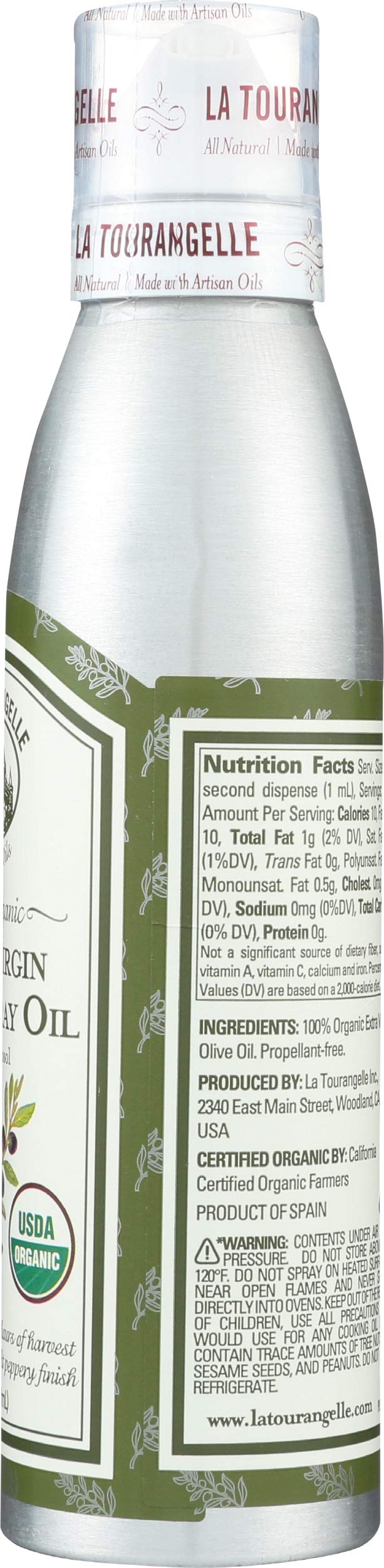 La Tourangelle olive oil vinaigrette jar ready for salads.