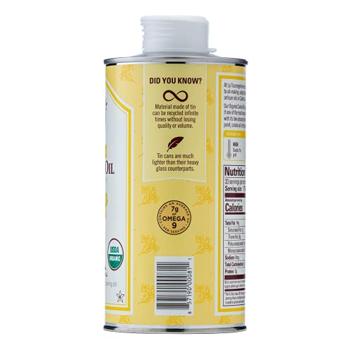 La Tourangelle Organic Canola Oil as a healthy cooking option.