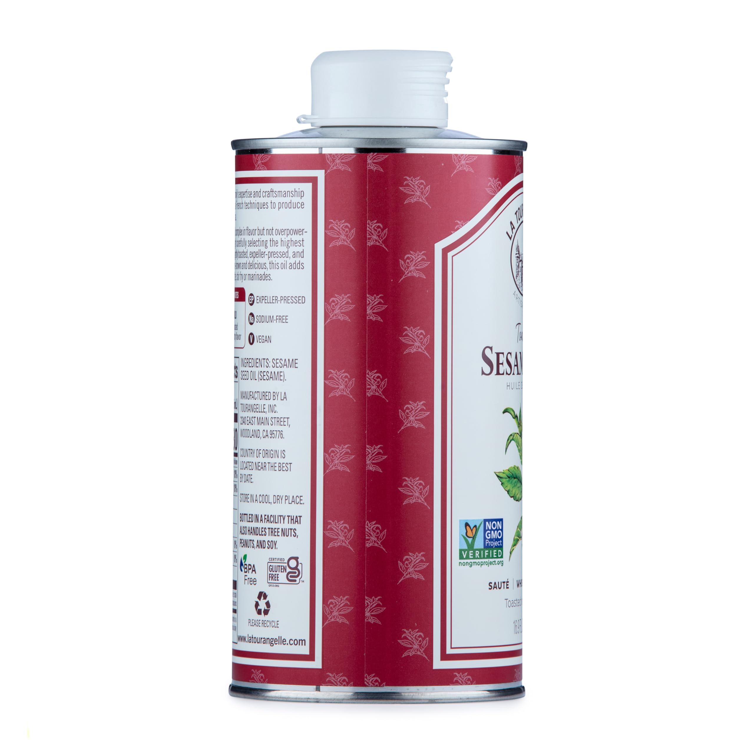 La Tourangelle toasted sesame oil on noodles for a fragrant toasted finish.