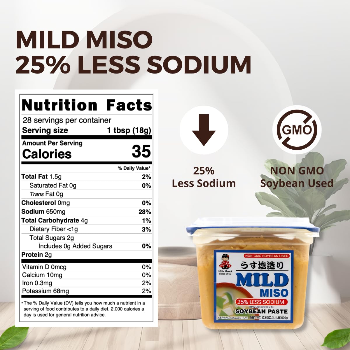 Miko Miso creamy texture close-up for easy blending into sauces.