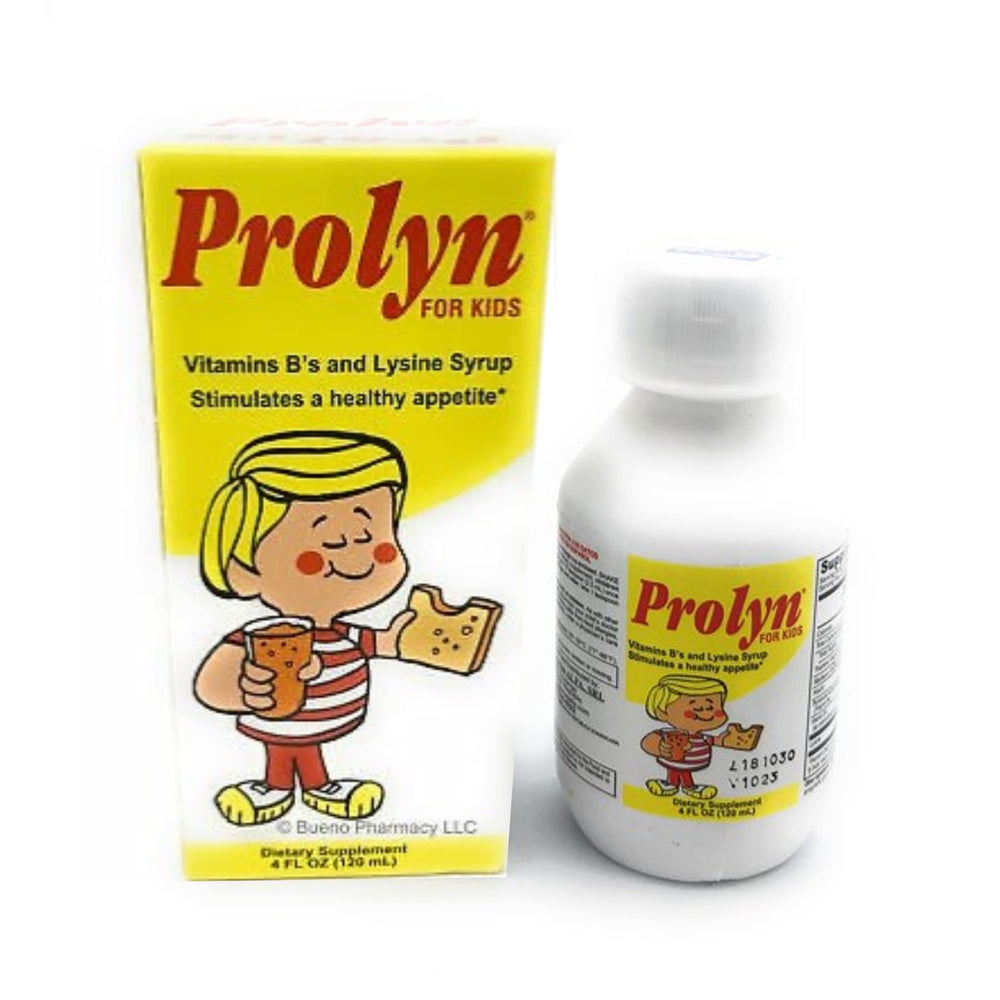 Prolyn Kids Syrup dosing spoon showing precise measurement for caregivers.