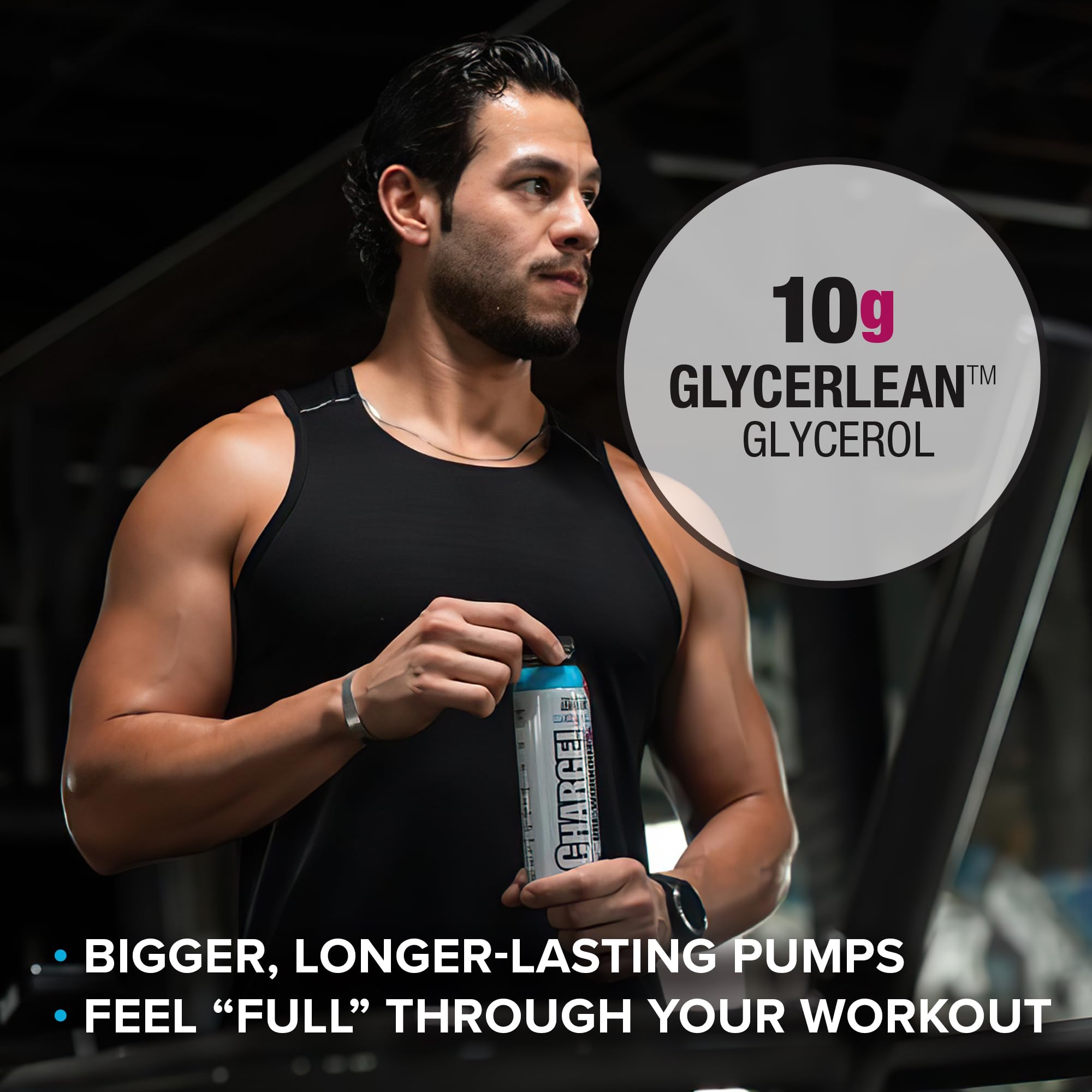 LABRADA Charge energy scene with athlete focused during a workout