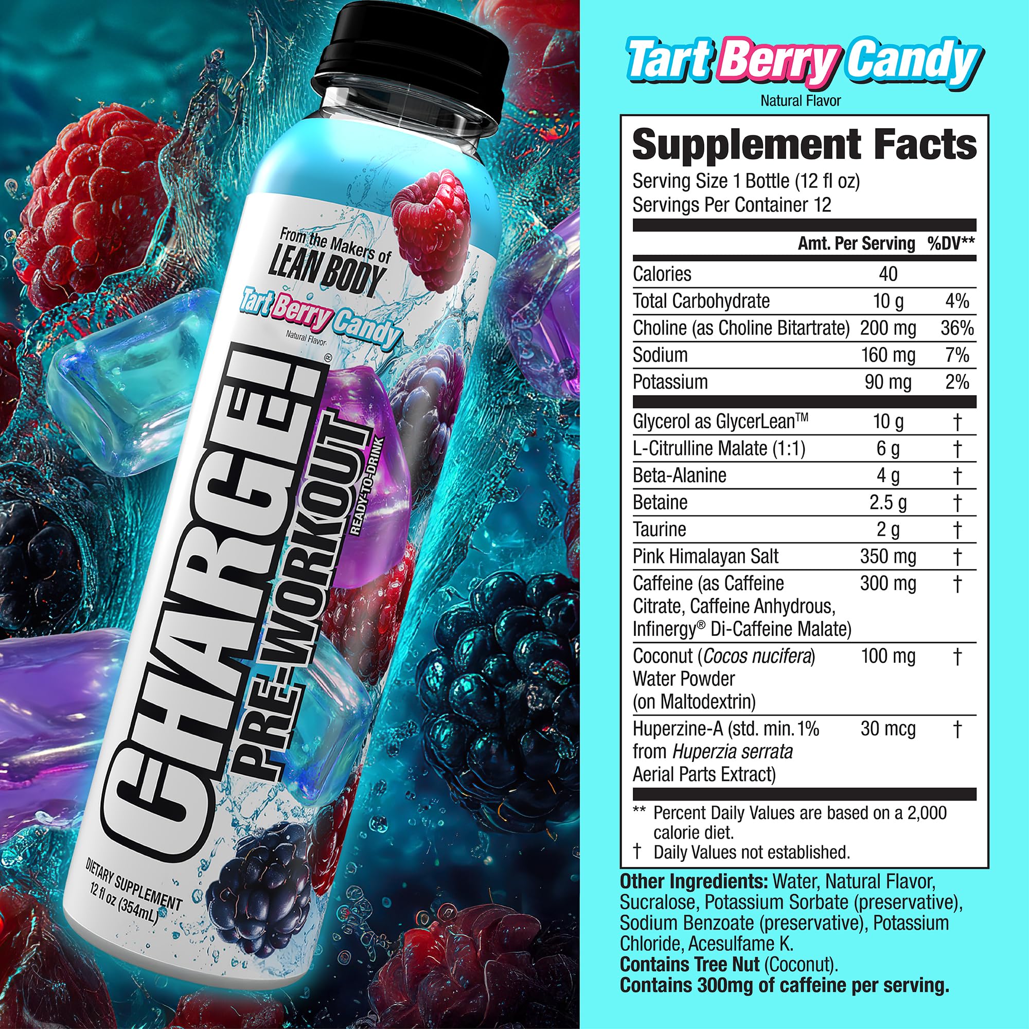 LABRADA Charge serving setup ready-to-drink for on-the-go athletes