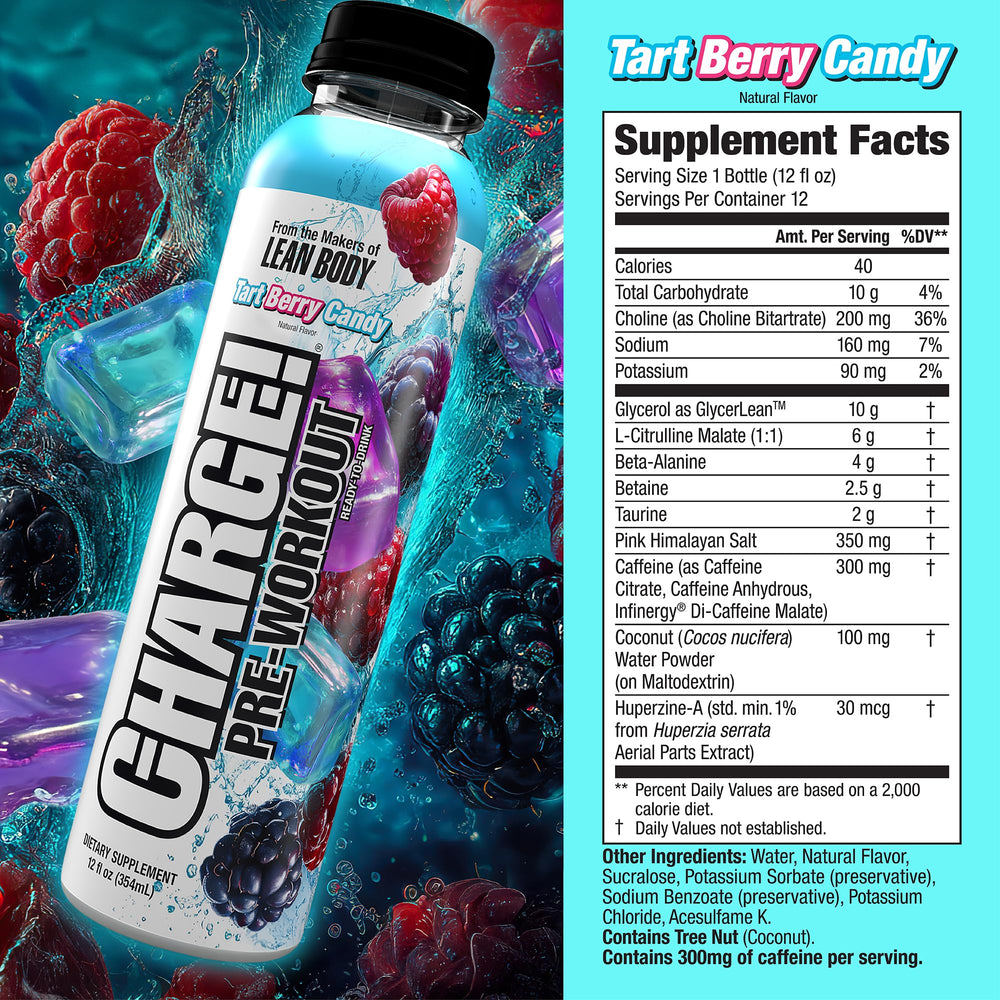 LABRADA Charge serving setup ready-to-drink for on-the-go athletes