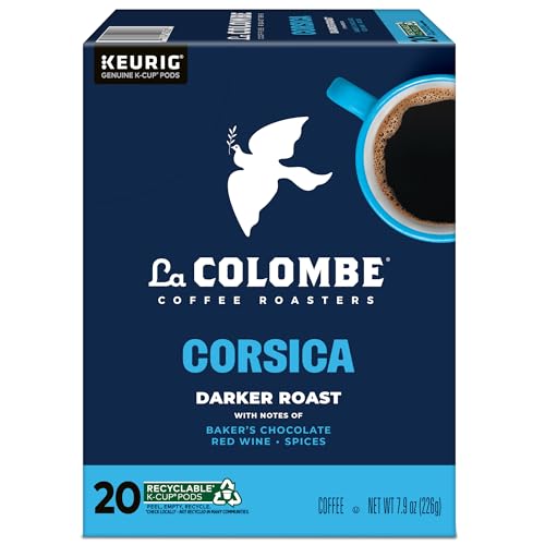 La Colombe Corsica dark roast box of 20 pods