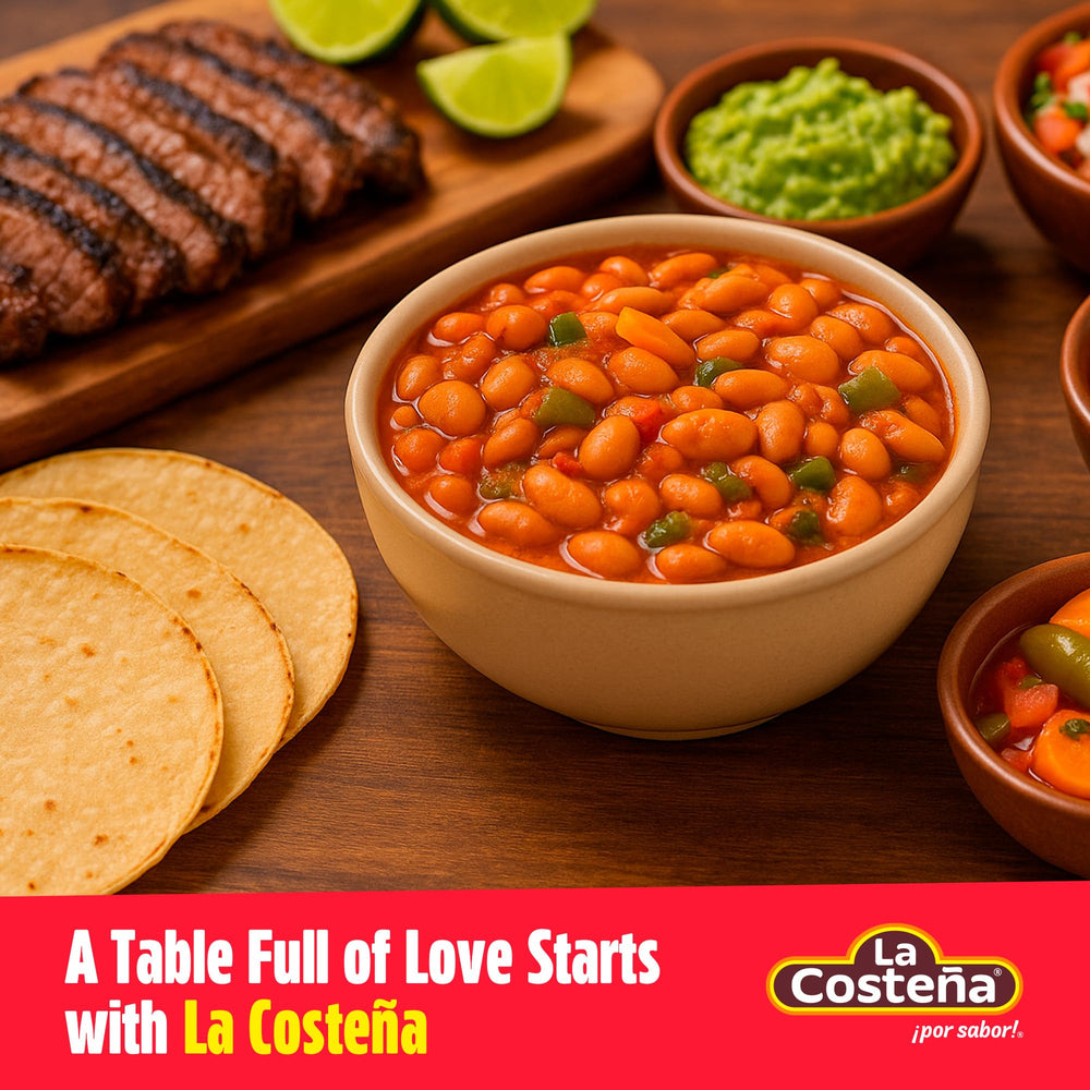 La Costeña Canned beans perfect for chili, dips, or burritos.