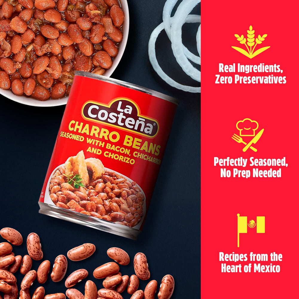 La Costeña Ready-to-serve canned beans for easy weeknight dinners.