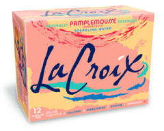 La Croix Grapefruit pack of twelve cans—zero calories for a light, refreshing choice.