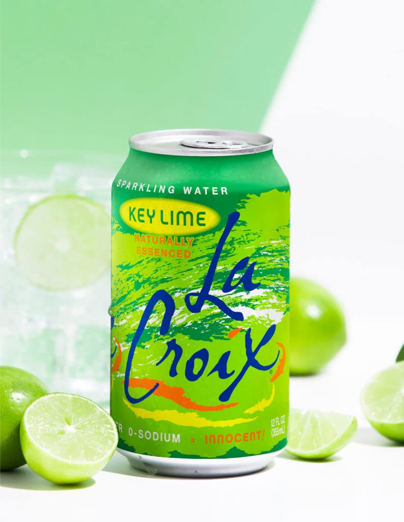 La Croix Key Lime 12-pack shots imply easy stocking for events.