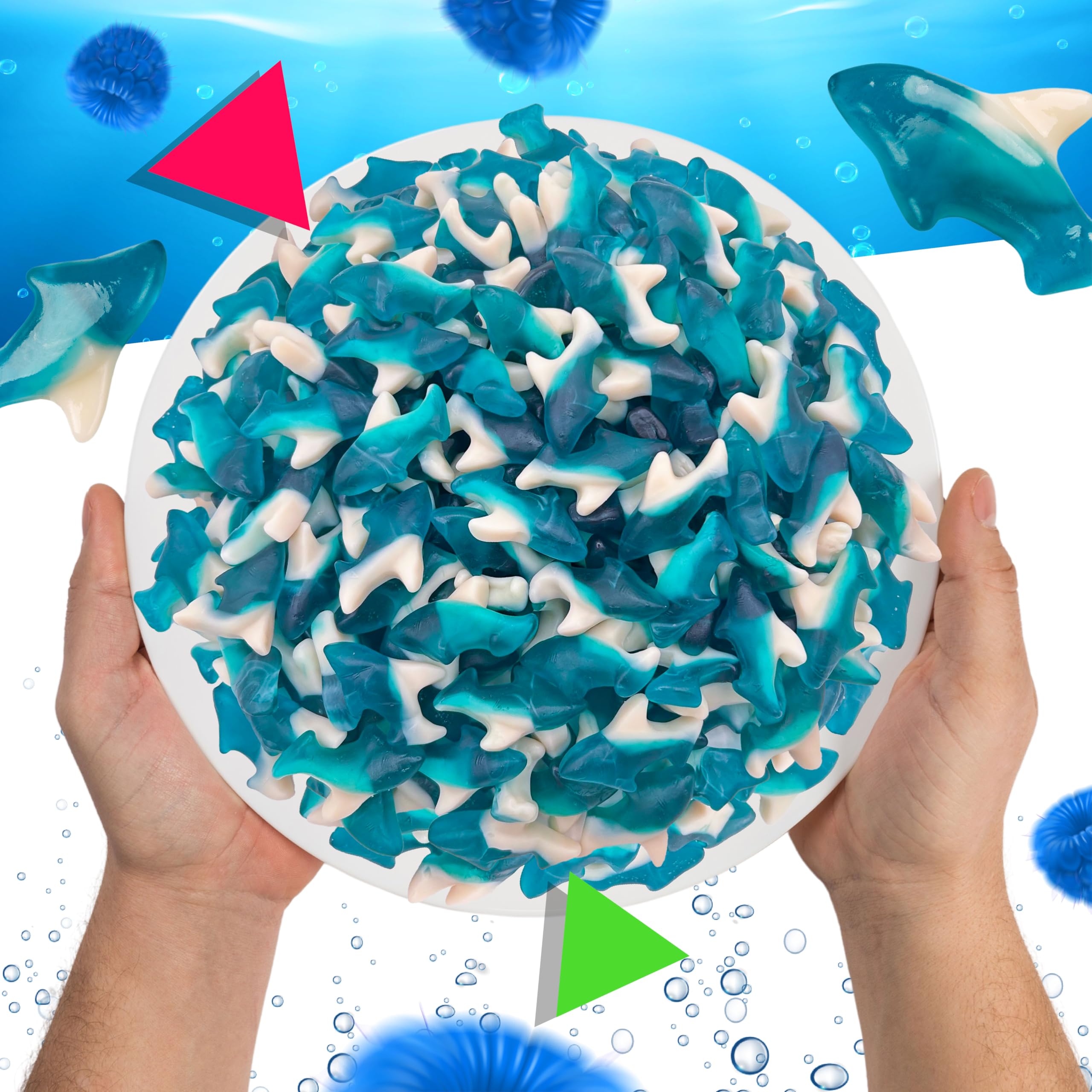 Laetafood Blue Sharks cake decorating adds colorful dessert flair.