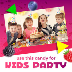 LAETAFOOD Bonelle party-favors display, vibrant color assortment for celebrations.