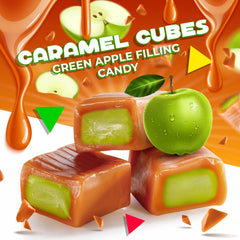 LAETAFOOD 1lb bag caramel cubes for sharing and gifting