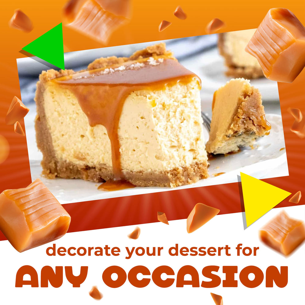 LAETAFOOD Caramel Cubes Melt Into Sauce: easy dessert enhancement.