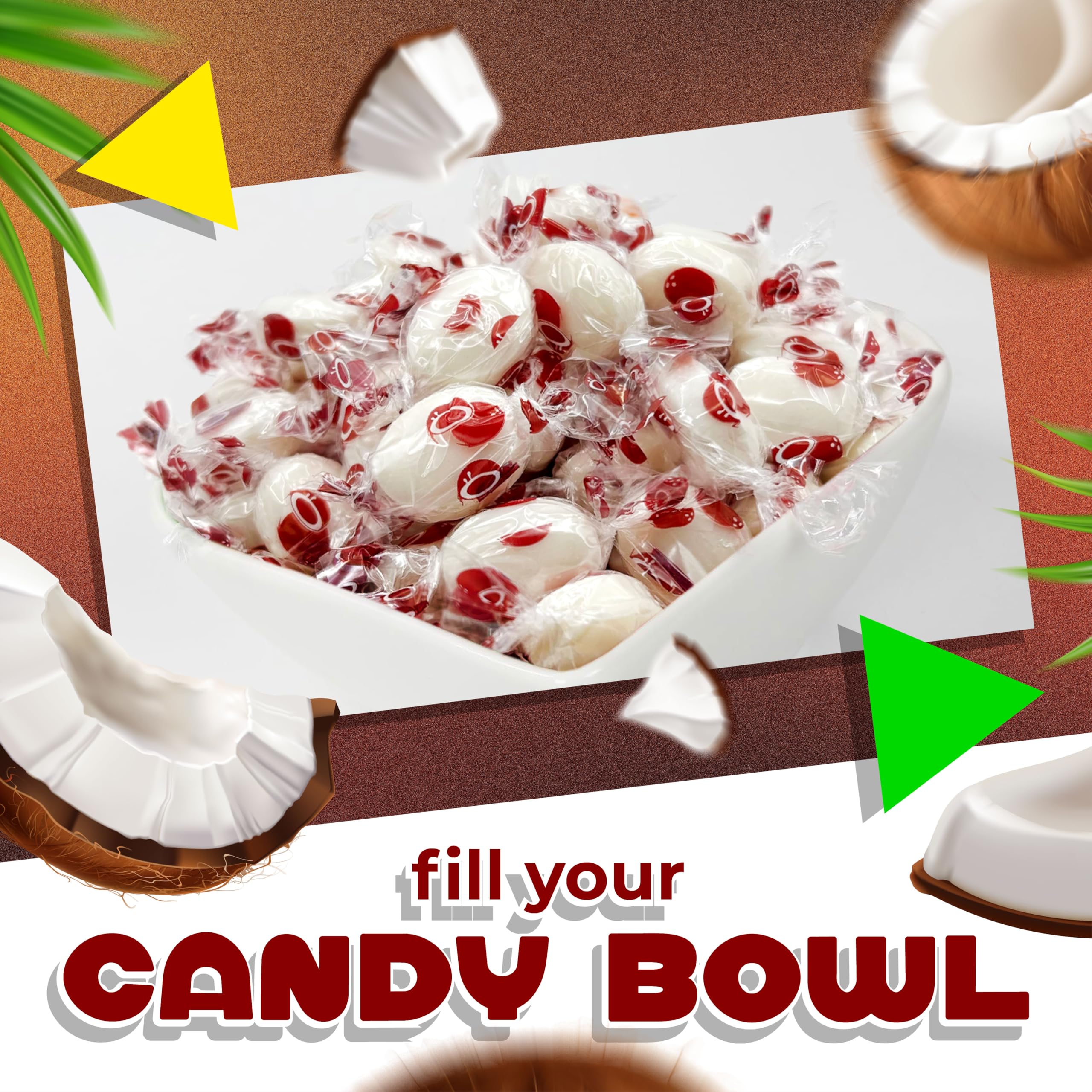 LAETAFOOD Coconut Drops ideal for holiday gift boxes and celebrations.