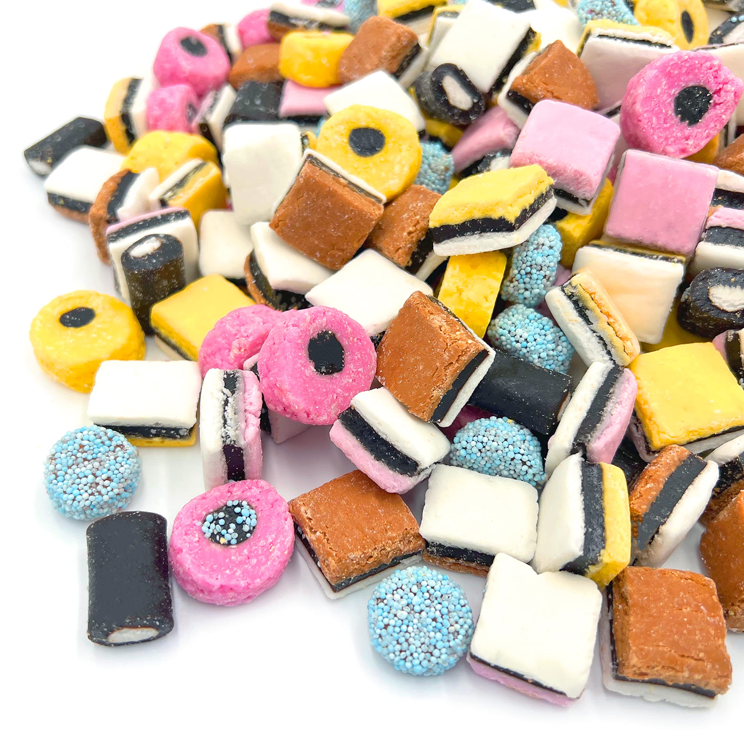 LAETAFOOD licorice allsorts sandwiches image classic chewy layers for retro snacking.