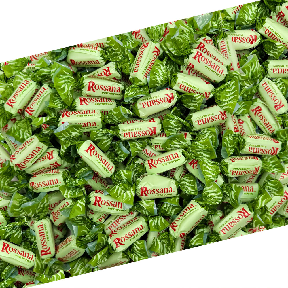 Laetafood Fida Rossana pistachio candy bag showing elegant Italian treat for gatherings.