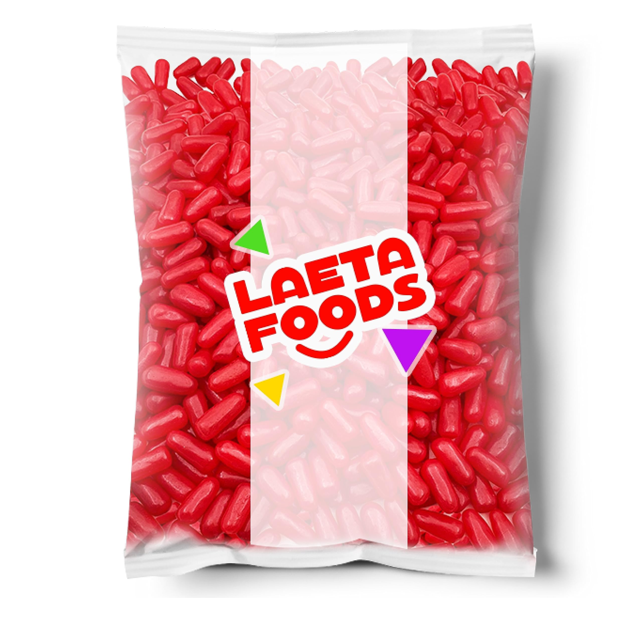 LAETAFOOD fiery cinnamon-chews close-up emphasizes intense spice in every bite.