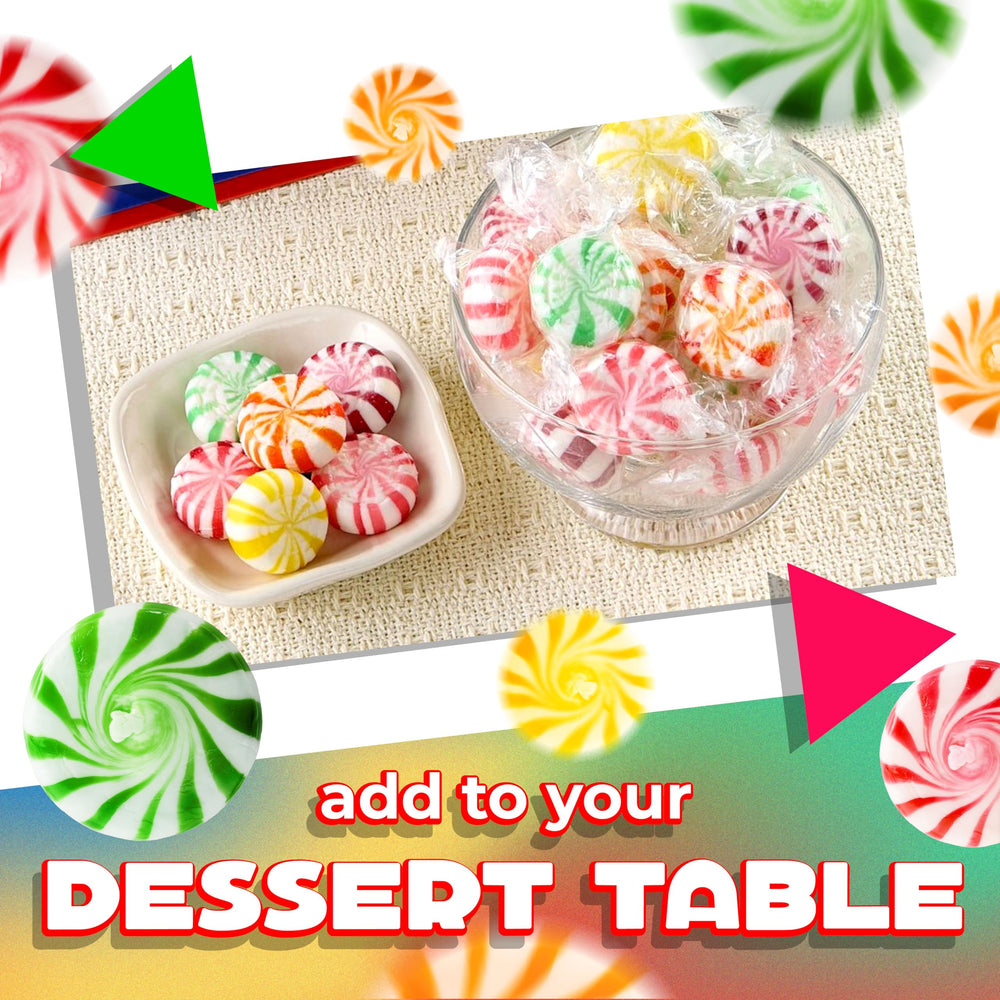 Laetafood Fruit Starlights cherry pinwheels perfect for celebrations and gift bowls.