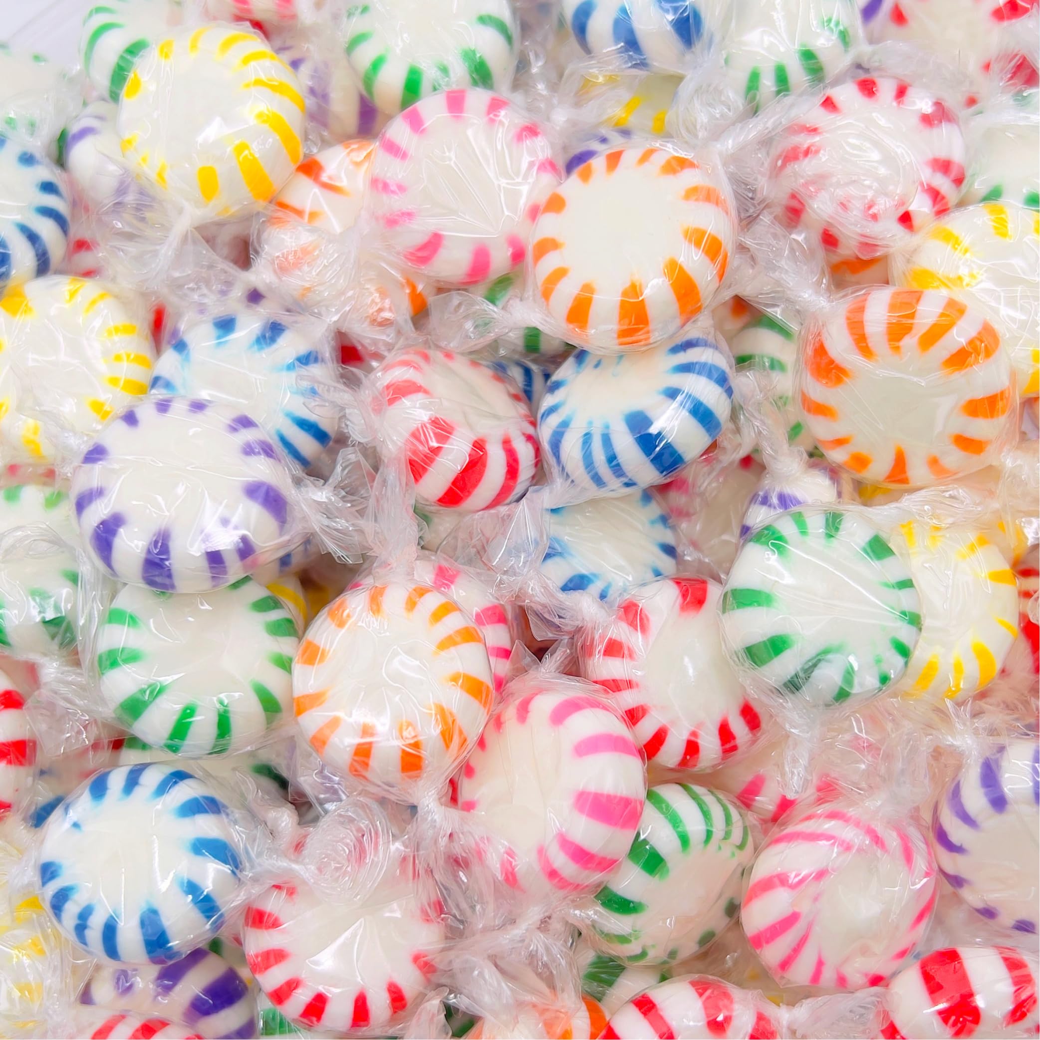 LAETAFOOD Fruit Starlights hard candy assortment in a 1 lb bag for party buffets.
