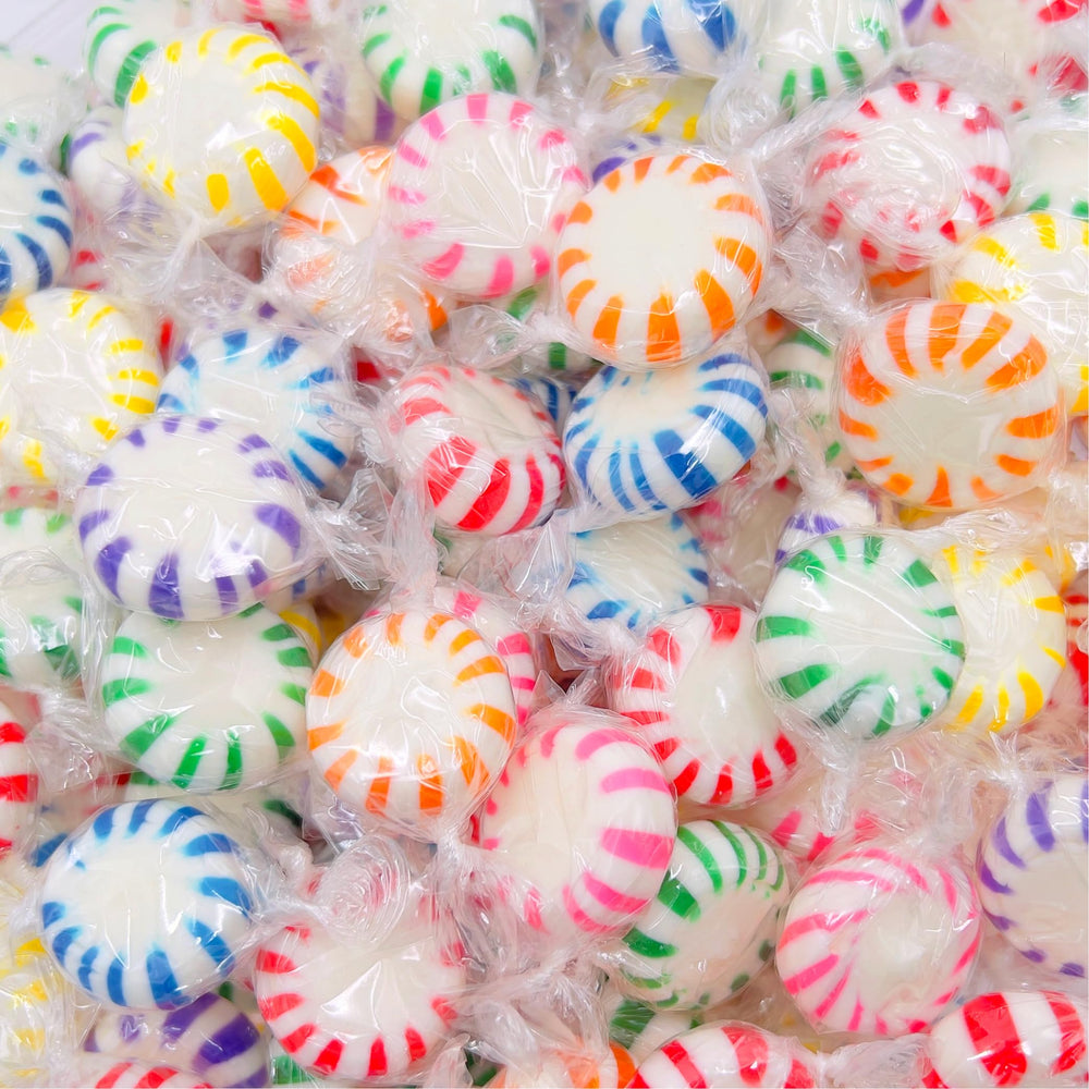 LAETAFOOD Fruit Starlights hard candy assortment in a 1 lb bag for party buffets.