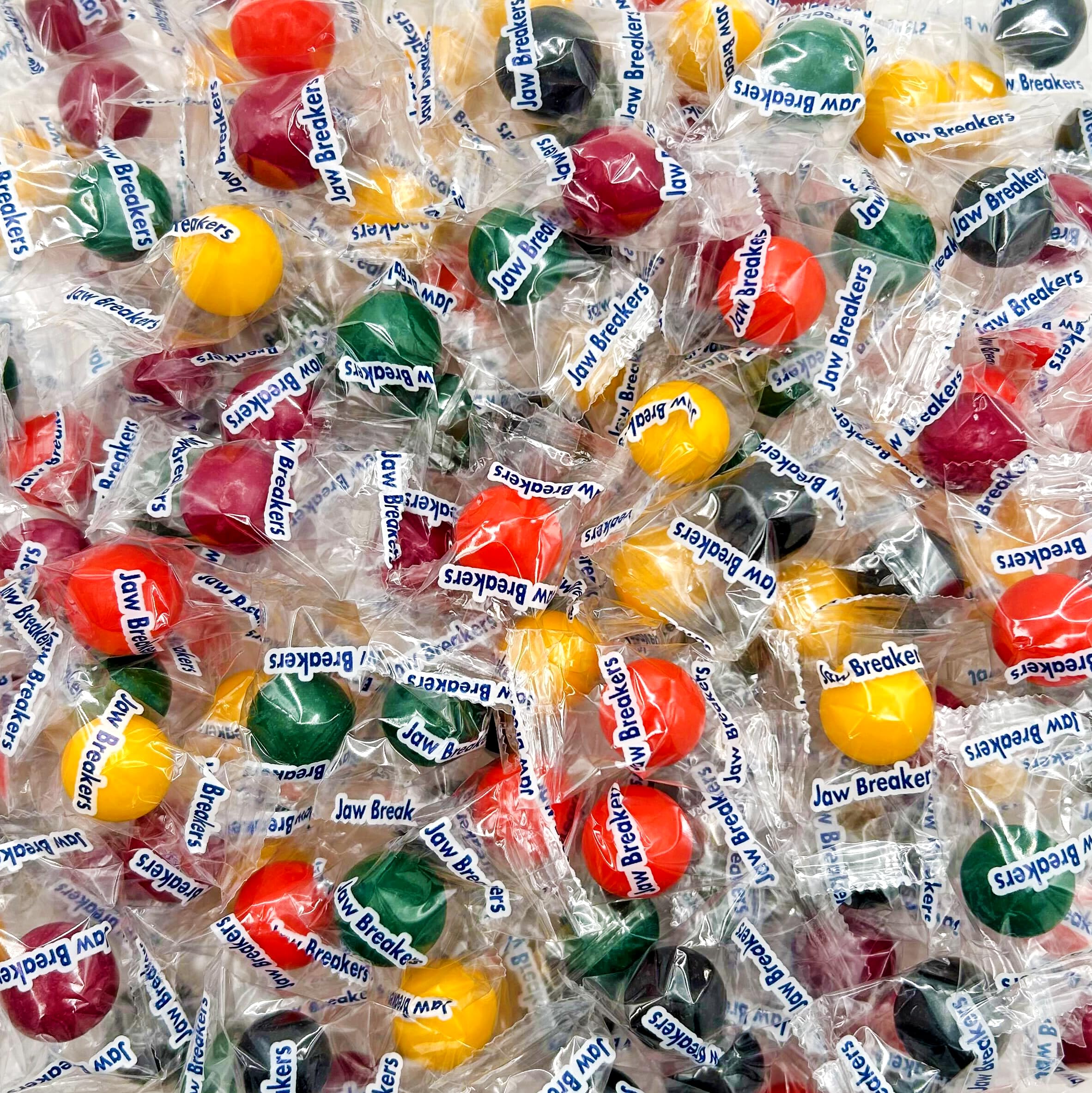 LAETAFOOD Jawbreakers bulk bag showcasing assorted colors for buffets.