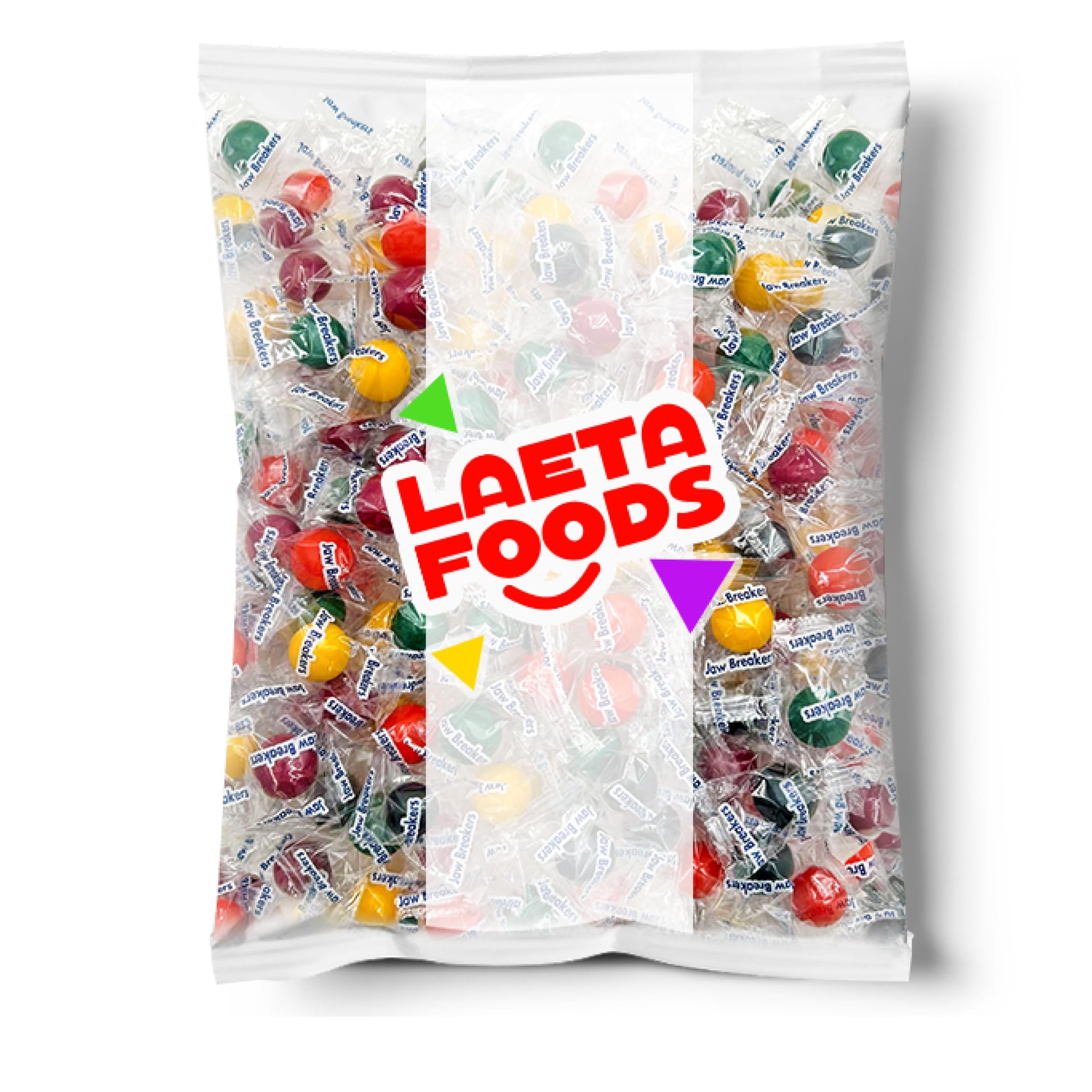 LAETAFOOD Jawbreakers orange – fruity, bright bite for snacking.