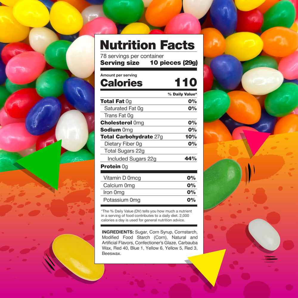 LAETAFOOD Jelly Beans with assorted fruit flavors for versatile gifting