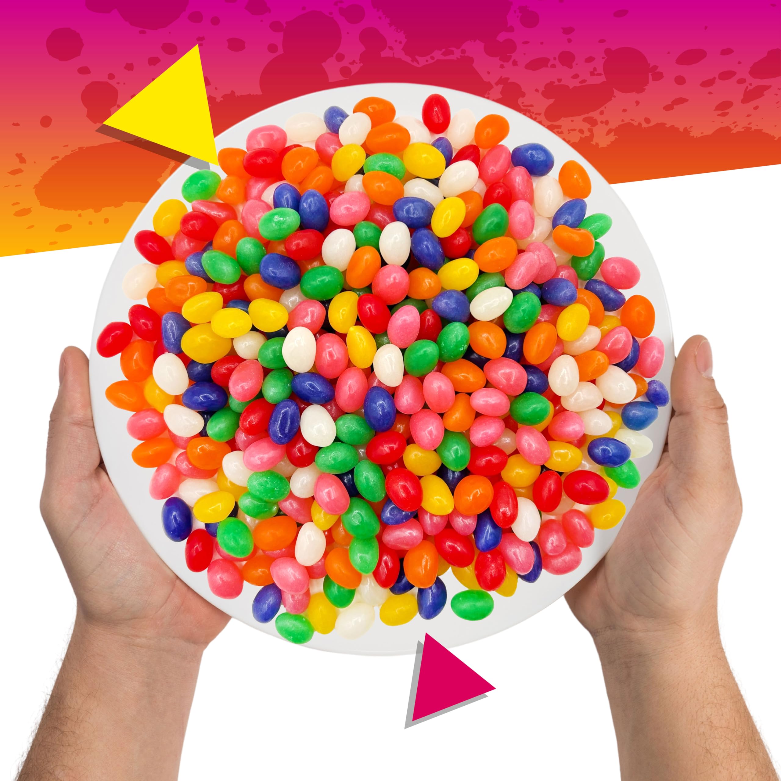 LAETAFOOD Jelly Beans on a dessert table perfect for snacking and decor